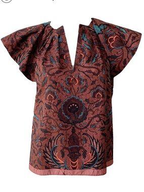Ulla Johnson Inez Top Carmine